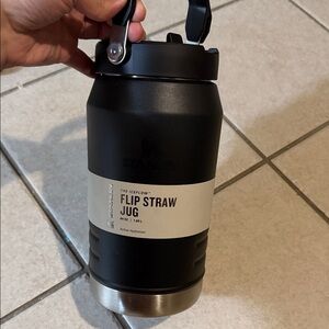 Stanley Black Hydration Jug with Flip Lid 64 oz